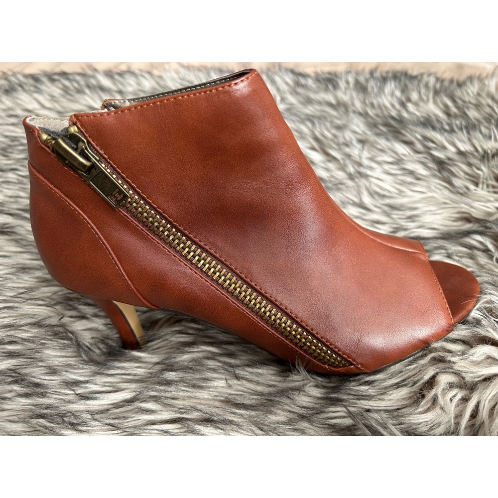 Brown booties